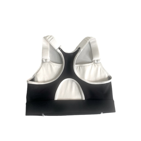 Under Armour Women’s Sports Bra High Print Black and White Size XS NWT - Picture 2 of 5